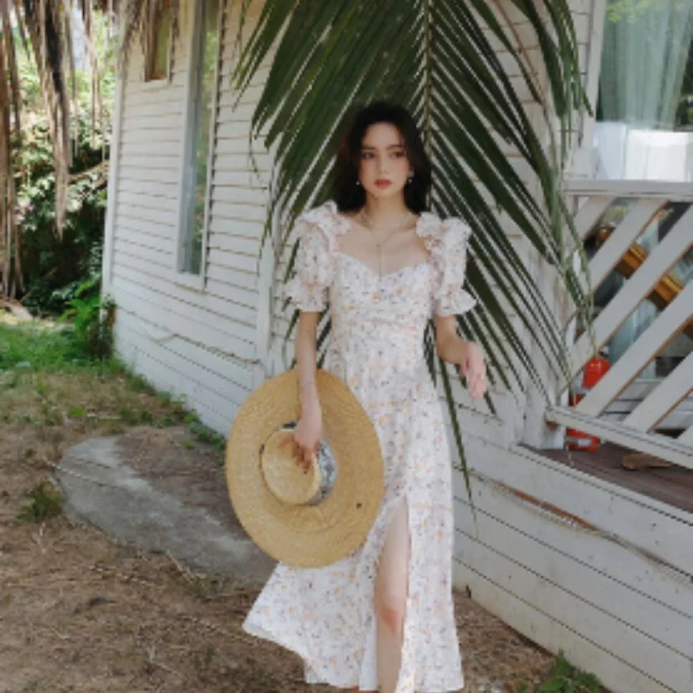 Sincethen Floral Muse Midi Dress size medium